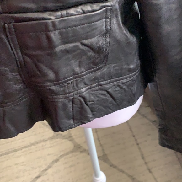 Black Leather Jacket - Picture 15 of 16